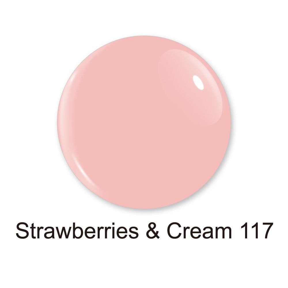 Glazed Gel Polish – Strawberries and Cream 117