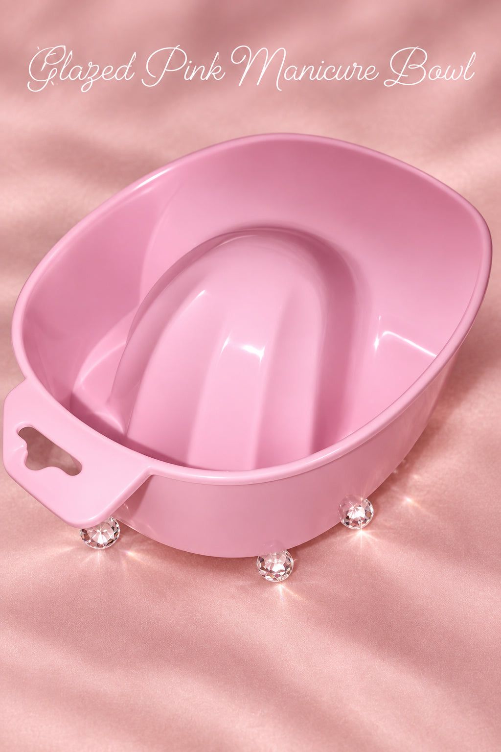 Glazed Pink Manicure Bowl