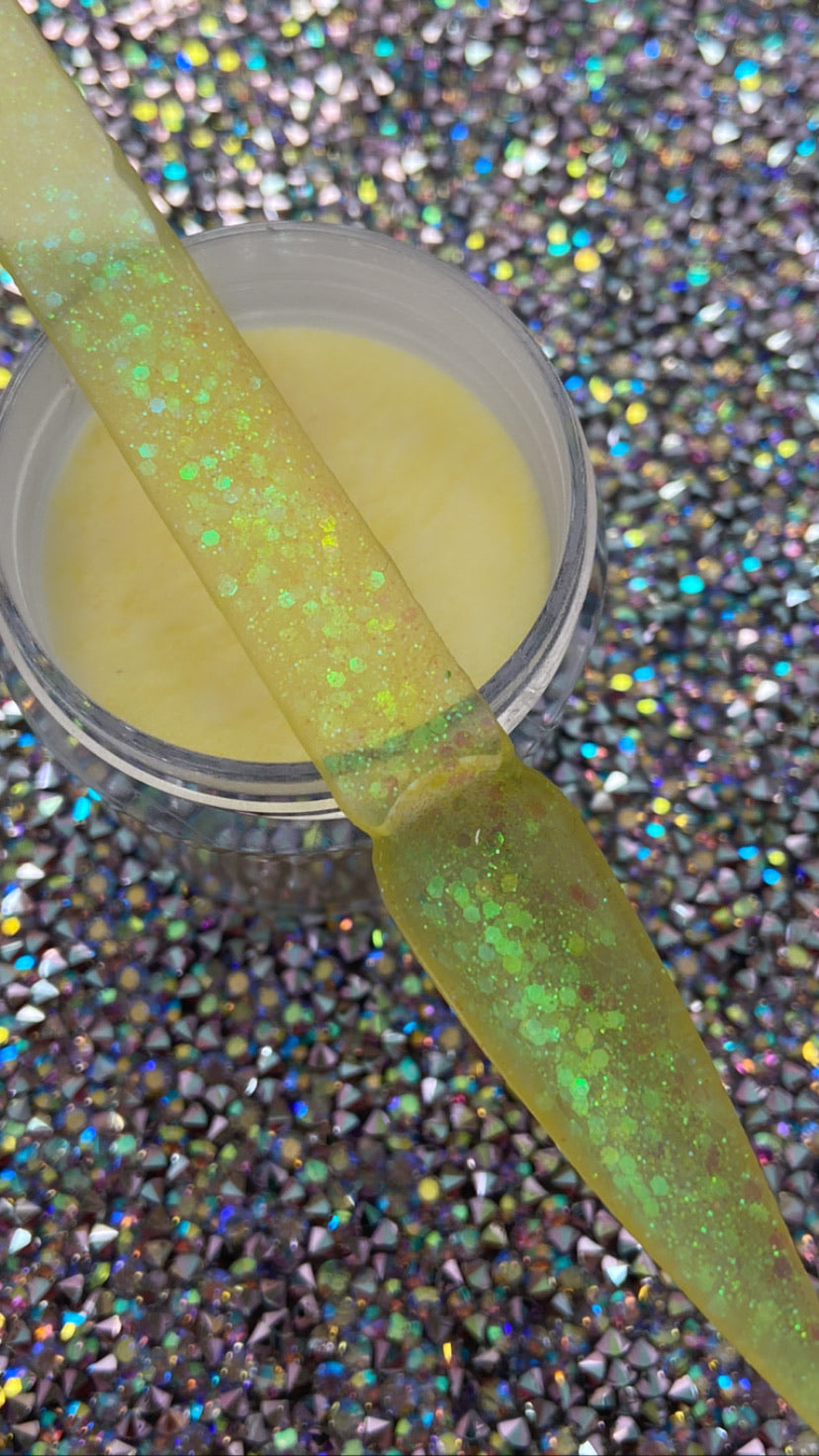 Glazed Pre-Mixed Glitter Acrylic – Summer Haze