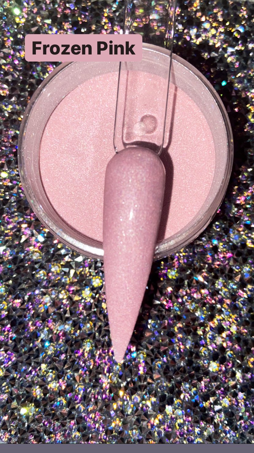 Glazed Acrylic Powder – Frozen Pink – 28g