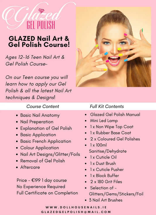 Glazed Teen Nail Art & Gel Polish Course