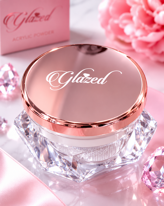 Glazed Acrylic Powder – Sheer Pink