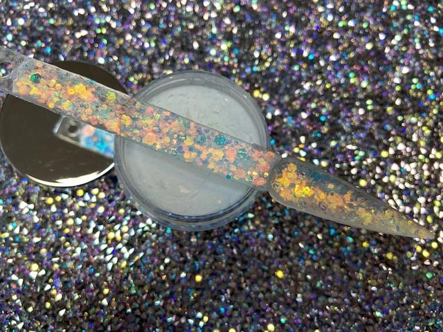 Glazed Pre-Mixed Glitter Acrylic – Aurora