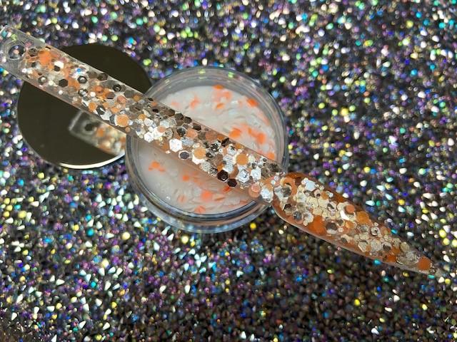Glazed Pre-Mixed Glitter Acrylic – Blaze