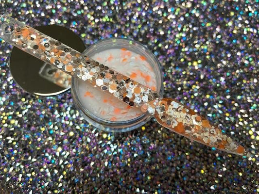 Glazed Pre-Mixed Glitter Acrylic – Blaze
