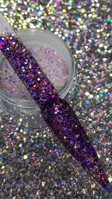 Glazed Pre-Mixed Glitter Acrylic – Fairy Ring