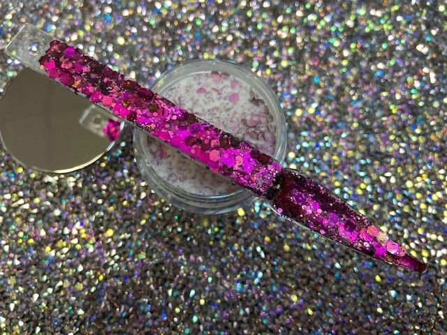 Glazed Pre-Mixed Glitter Acrylic – Freesia