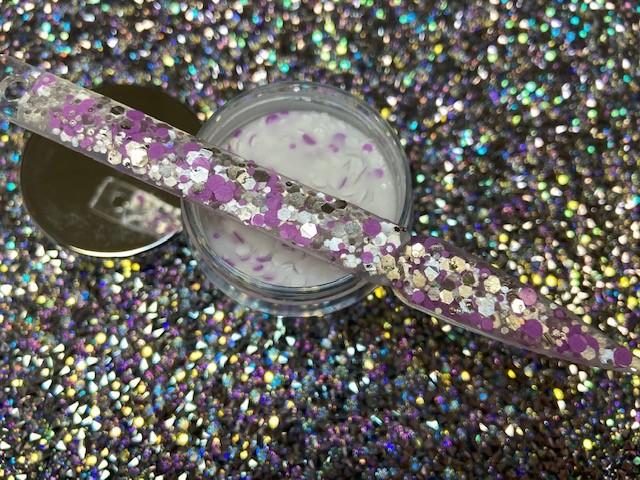 Glazed Pre-Mixed Glitter Acrylic – Isla
