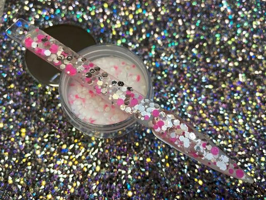 Glazed Pre-Mixed Glitter Acrylic – Thalia