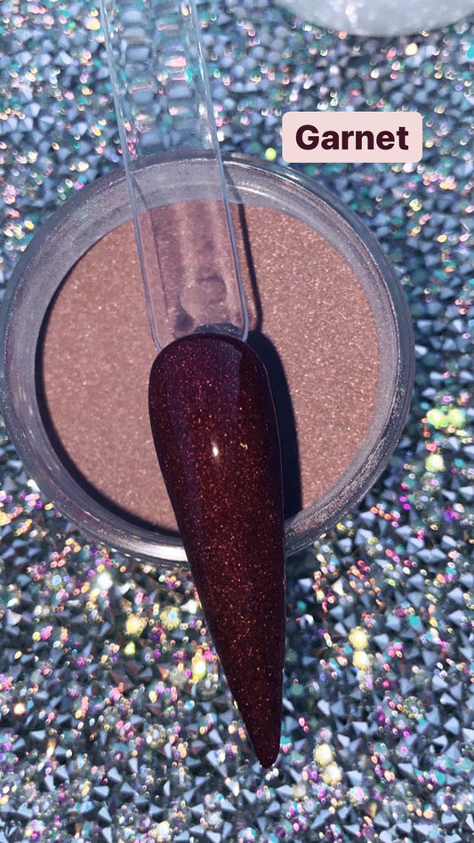Glazed Acrylic Powder – Garnet – 28g