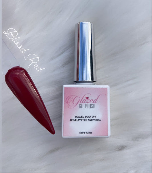 Glazed Gel Polish – Blood Red 112