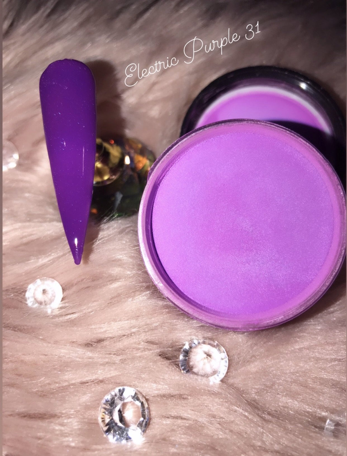 Glazed Acrylic Powder – Electric Purple No. 31 – 28g