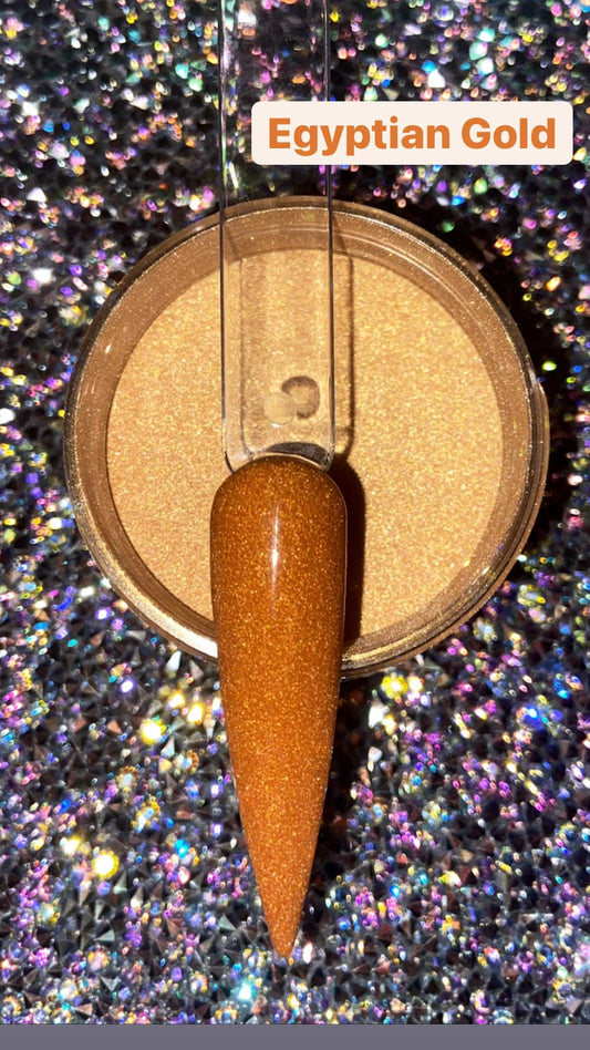 Glazed Acrylic Powder – Egyptian Gold – 28g