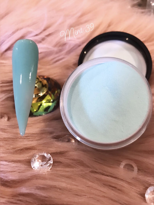 Glazed Acrylic Powder – Mint No. 39 – 28g
