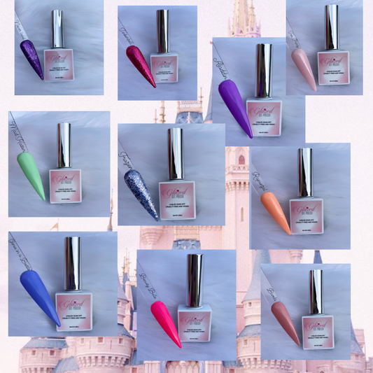 Full Disney Glazed Gel Polish Collection 10 Bottles