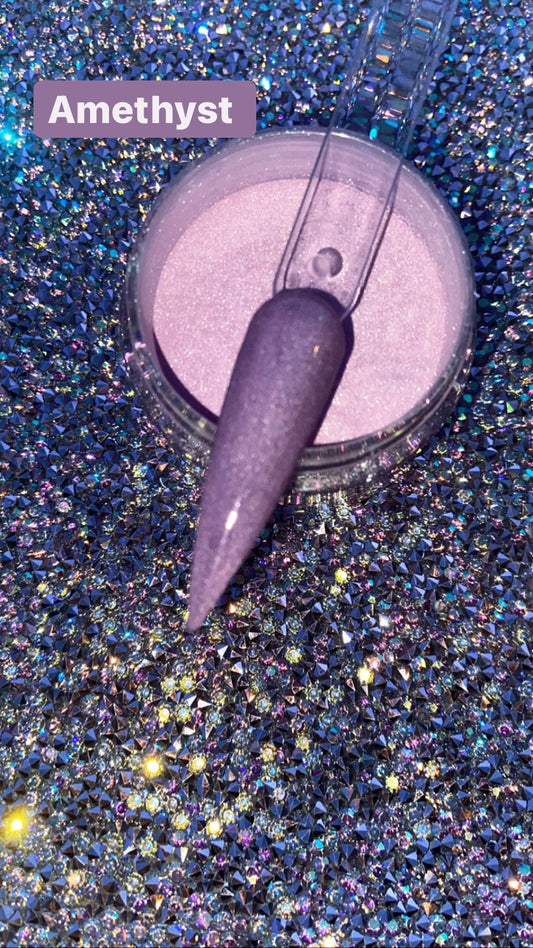 Glazed Acrylic Powder – Amethyst – 28g
