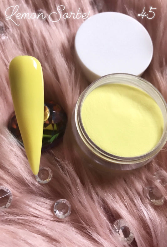 Glazed Acrylic Powder – Lemon Sorbet No. 45 – 28g