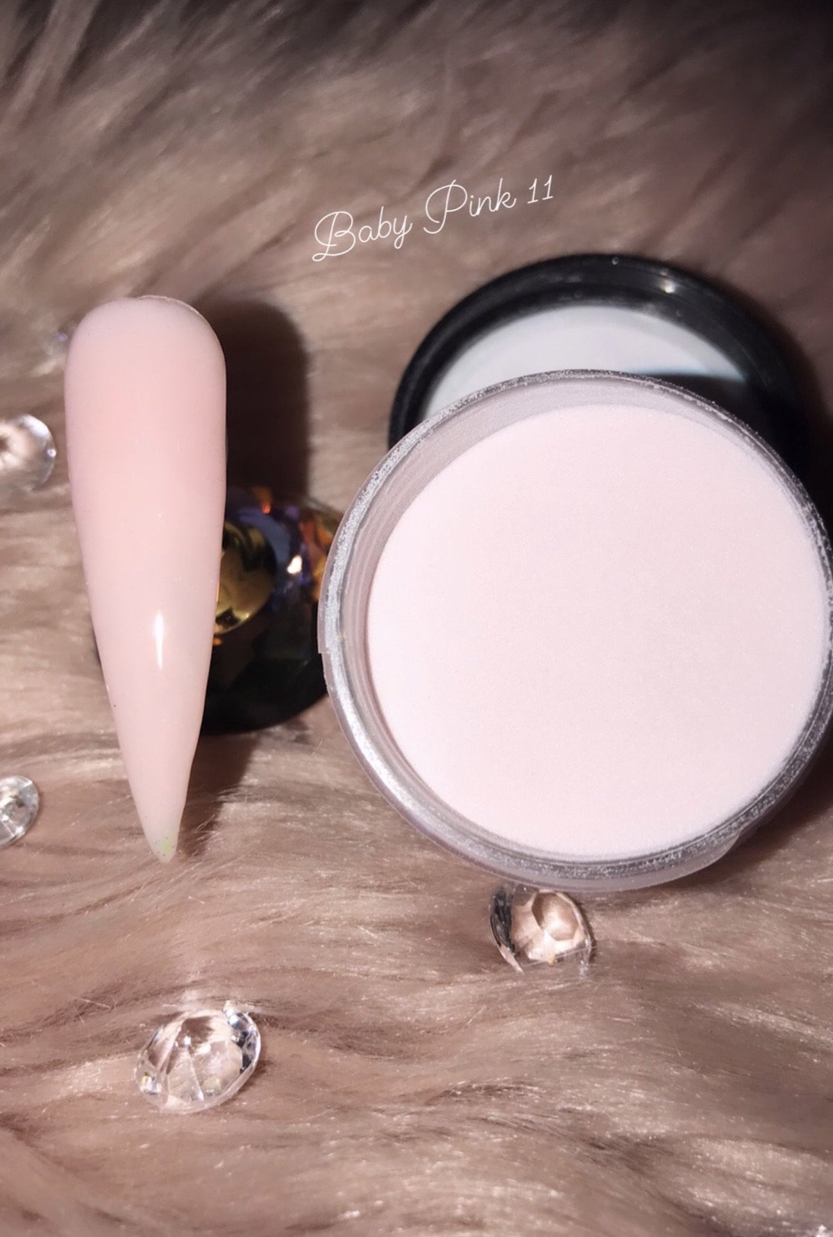 Glazed Acrylic Powder – Baby Pink No. 11 – 28g